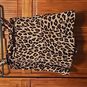 Zara Leopard Print Skort